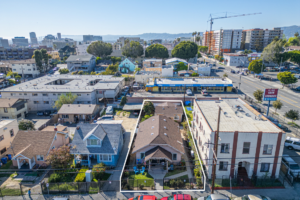 311 South Burlington Ave aerial shot