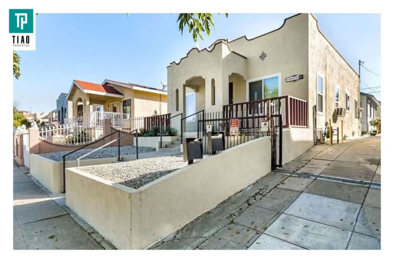 Front angled view of Off Market Property