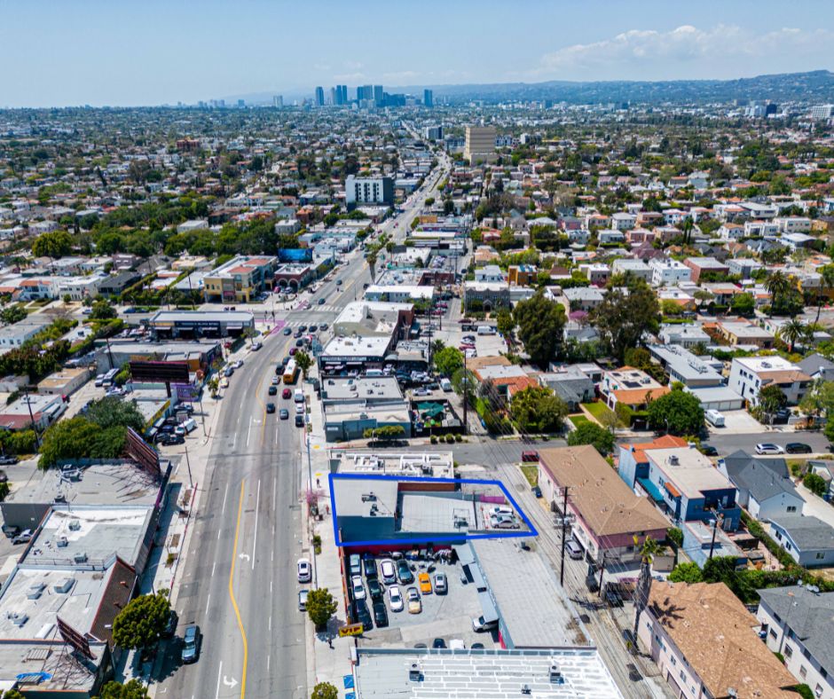 21 5369 West Pico Boulevard drone photo