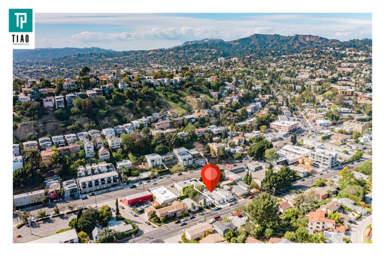 Aerial View - 2319 Griffith Park Blvd. Los Angeles
