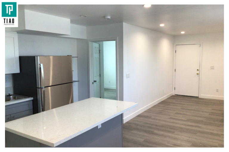 Interior kitchen of 5842 S Hoover Street