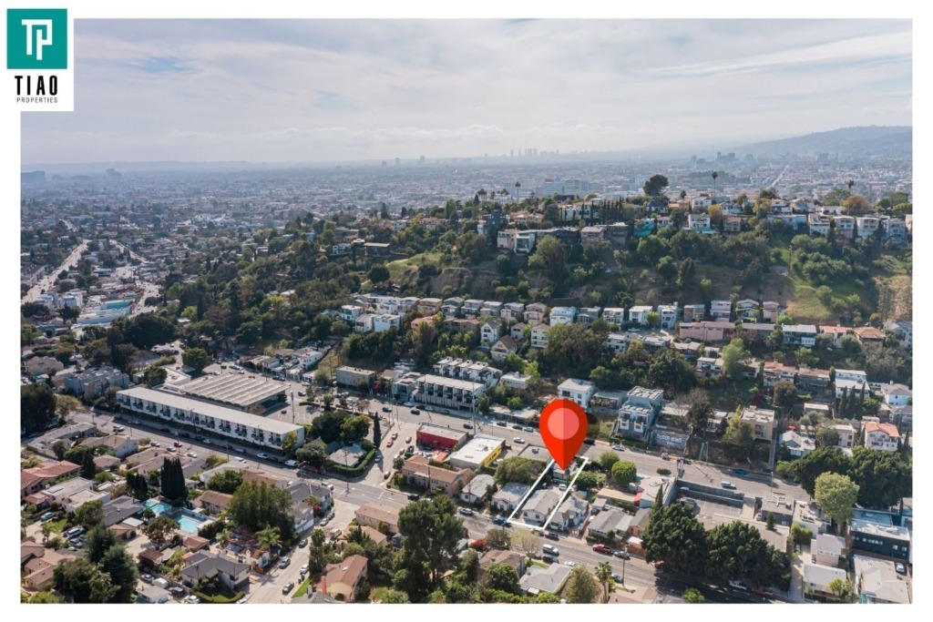 Aerial View - 2319 Griffith Park Blvd. Los Angeles