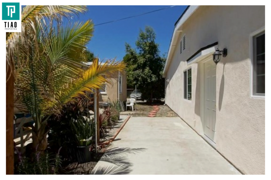 Backyard of 2319 Langdale Ave
