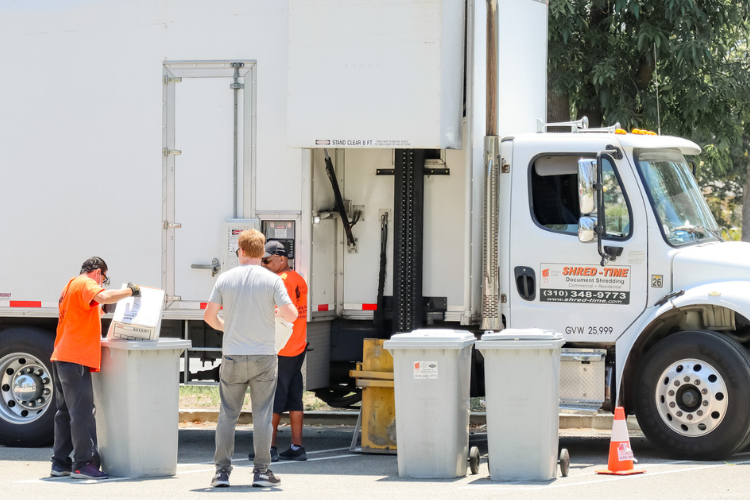Tiao Properties Shred Day in Burbank