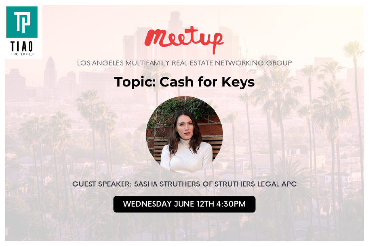Cash for keys meetup event
