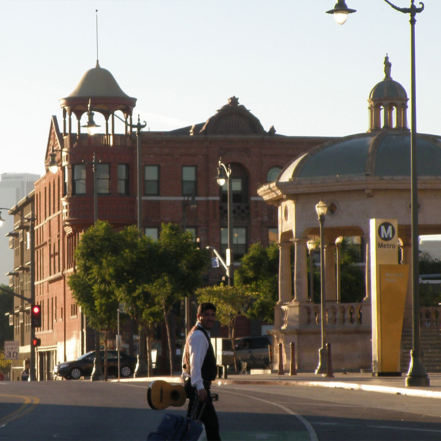 Center of town in Boyle Heights