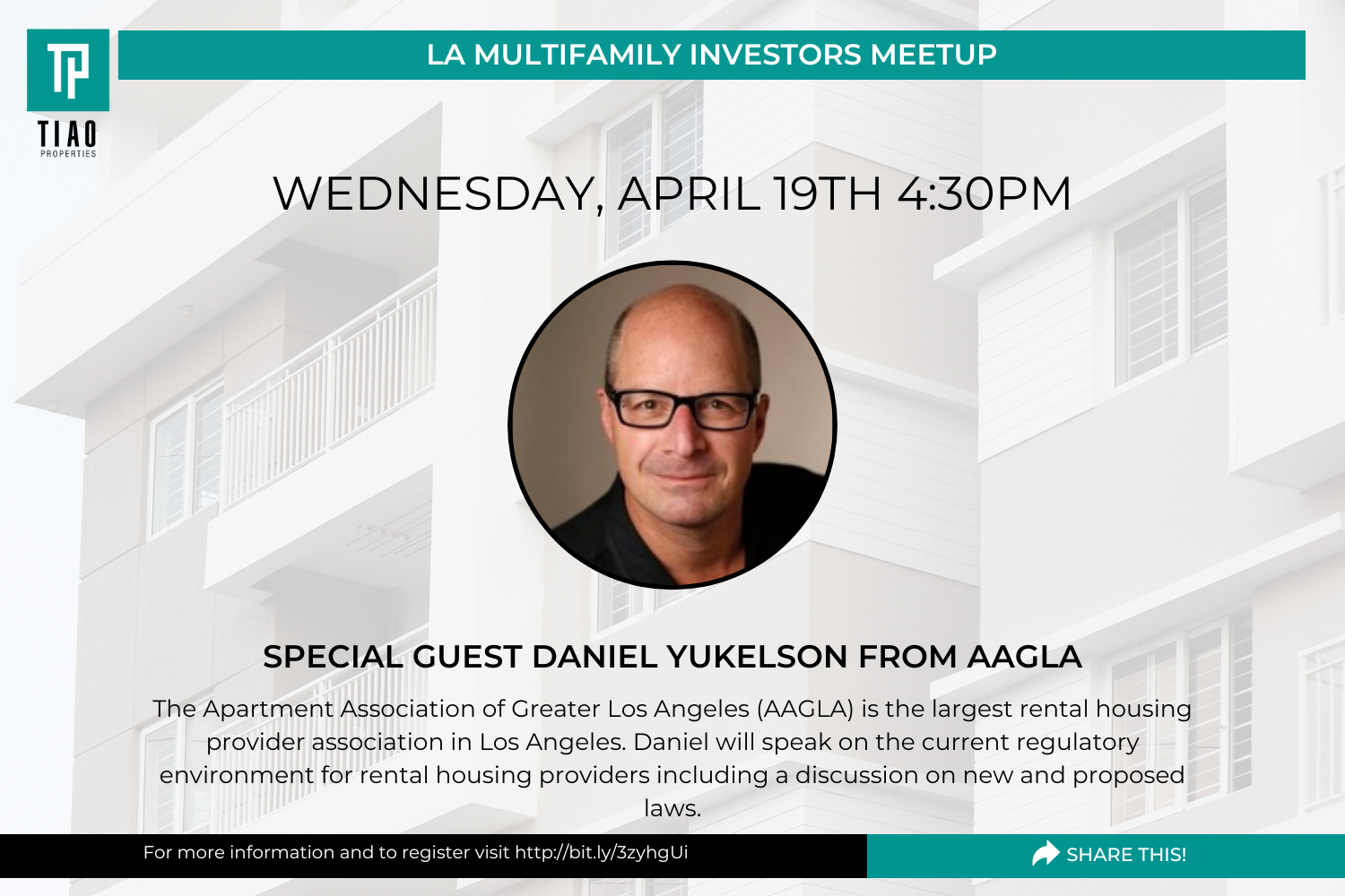 Meetup with Daniel Yukelson of AAGLA