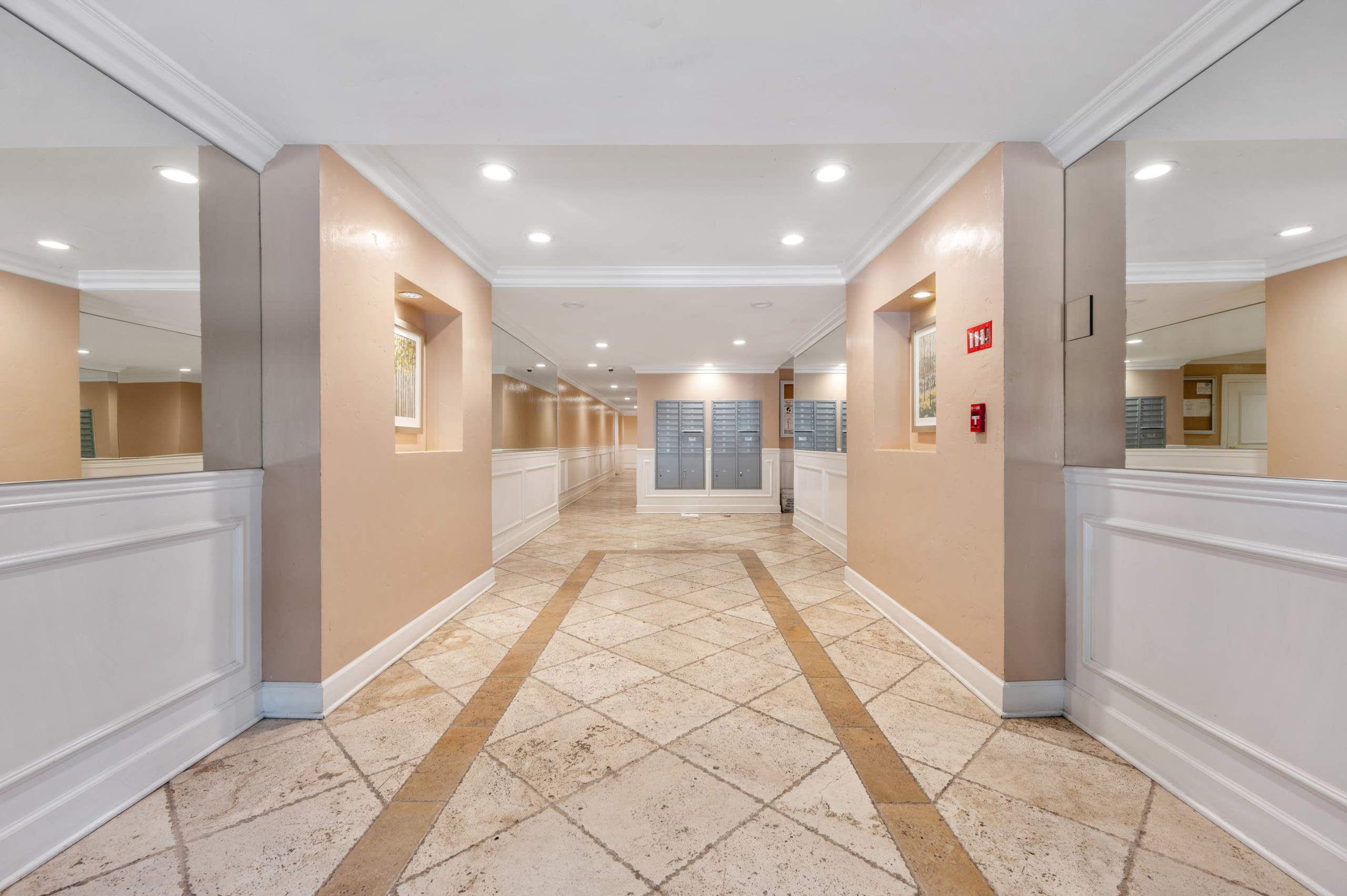 Entrance/mail/lobby area of of 440 Veteran Ave #307 Westwood