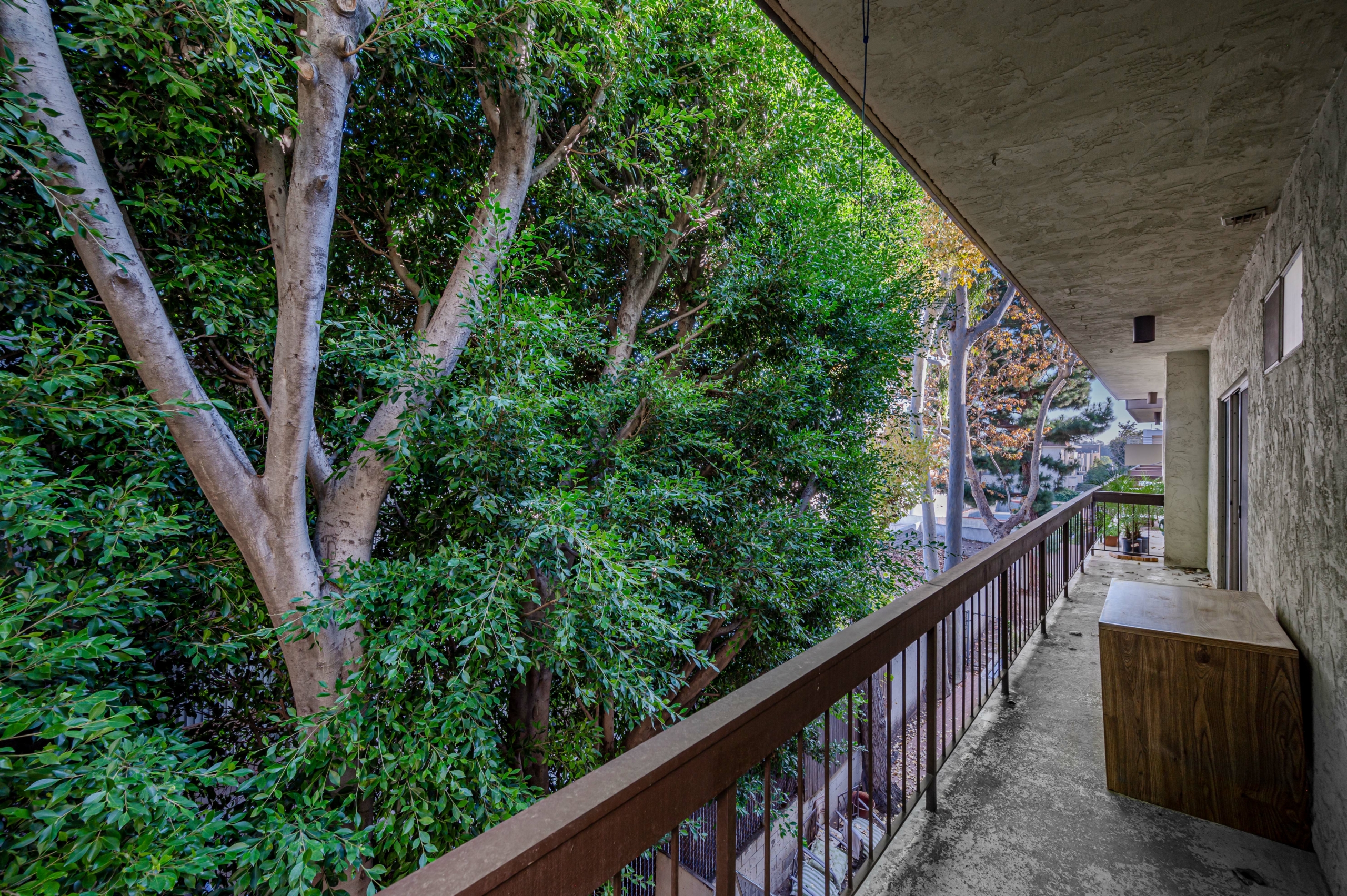 Balcony of 440 Veteran Ave #307 Westwood