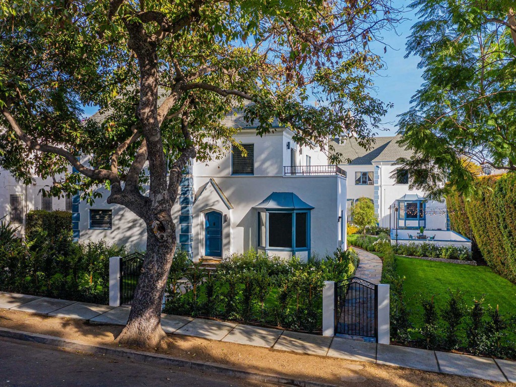 Front street view of The Hayworth property
