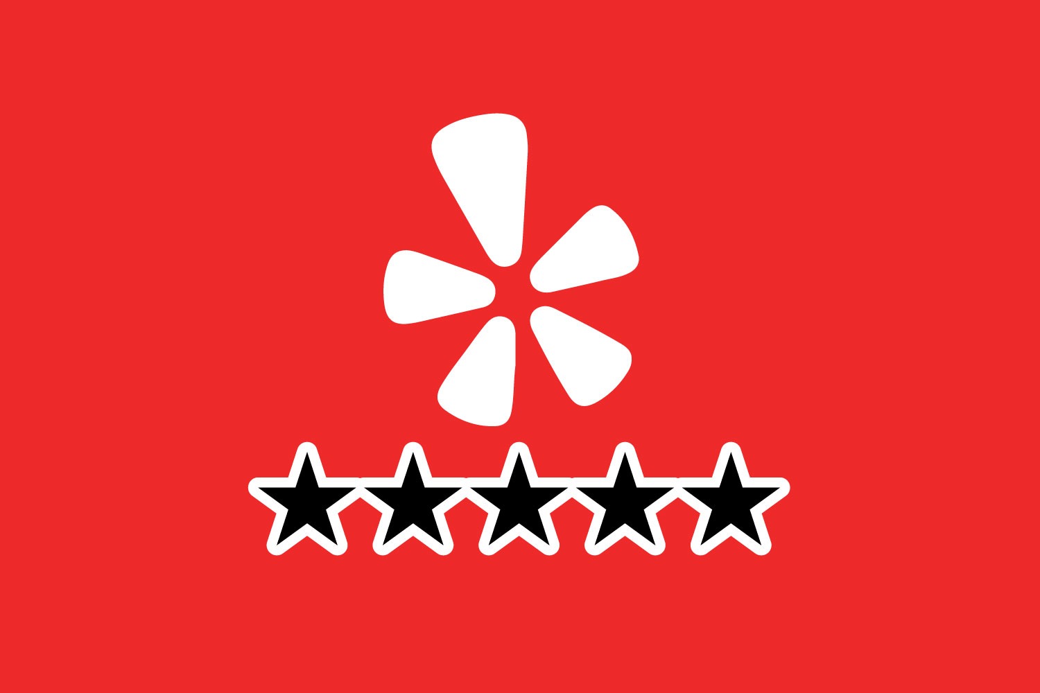 Yelp 5 Star Ratating