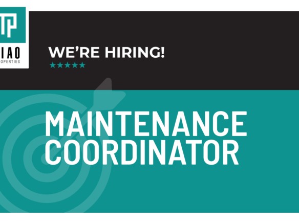 Title Card: Maintenance Coordinator