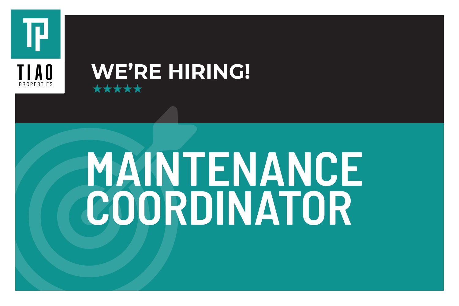 Title Card: Maintenance Coordinator